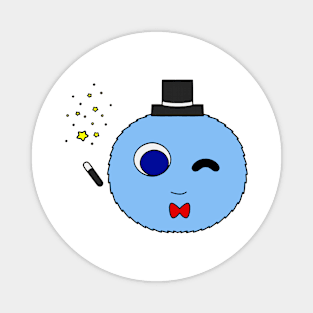 Magician Puff Magnet